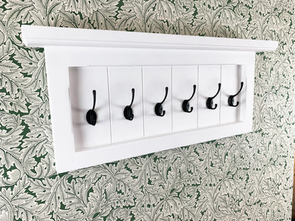 The Ashford Coat Rack Shelf